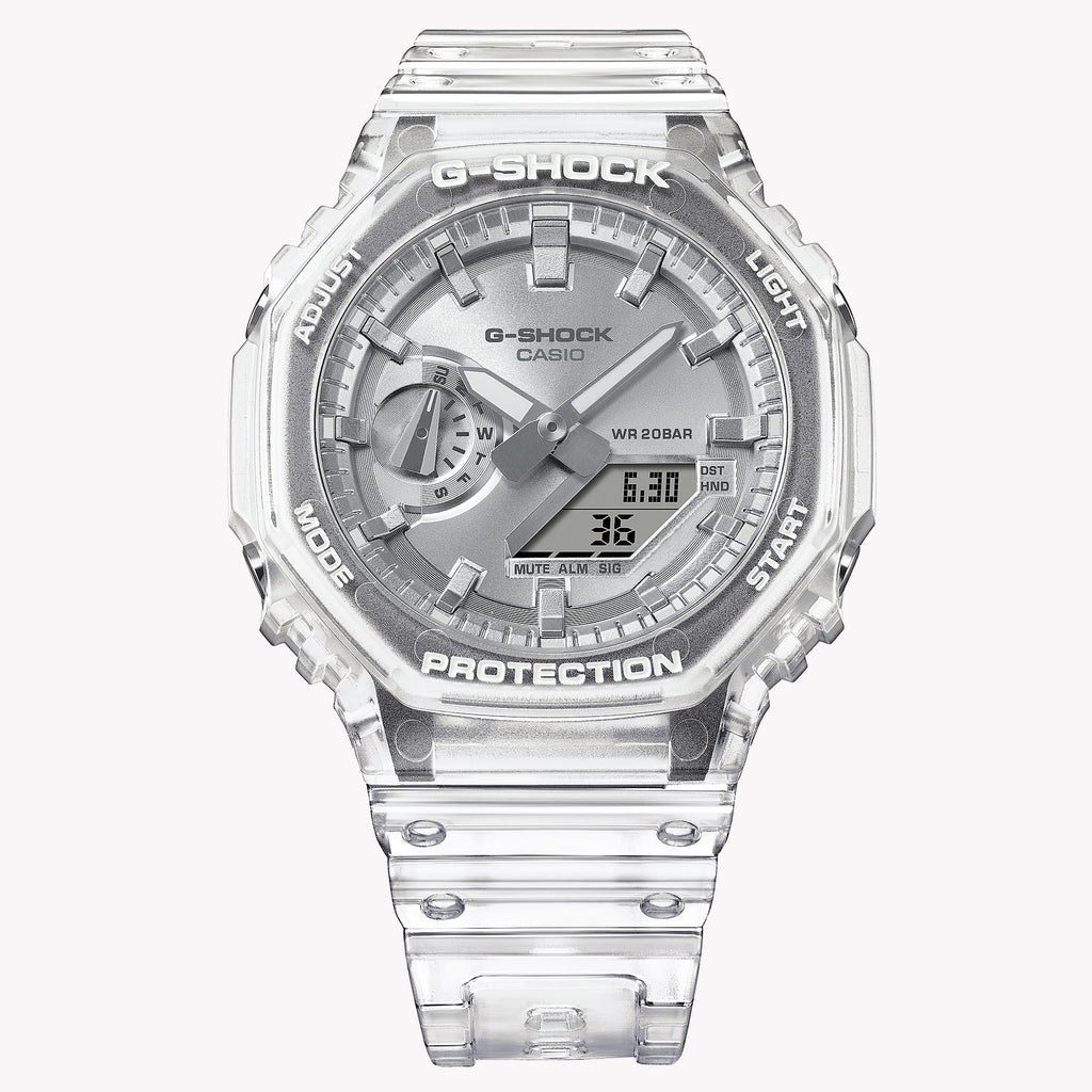 Casio Men's Transparent, Resin | Ga-2100bm-7a8er