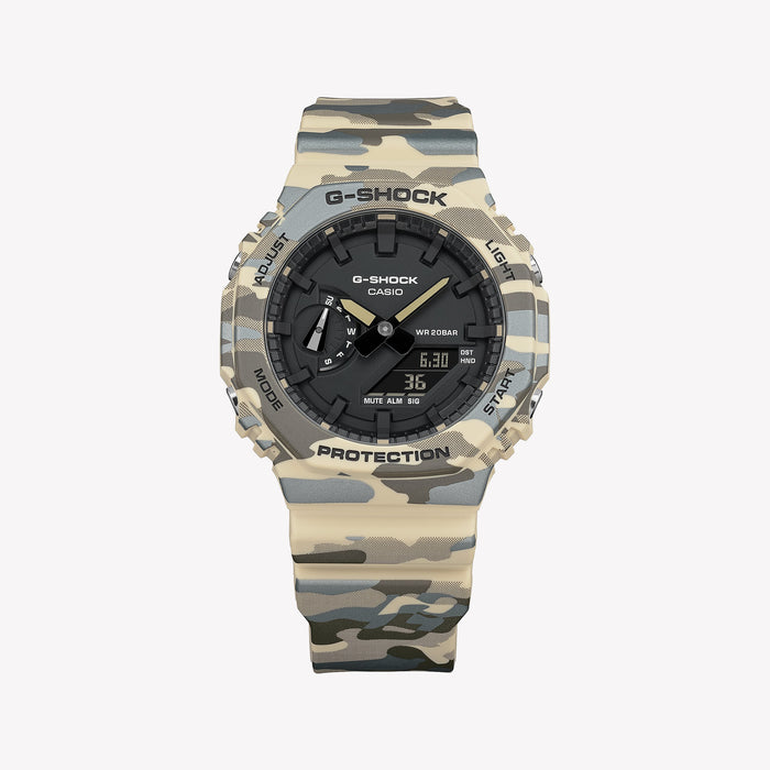 G-SHOCK GA-2100CM-5AER Beige Camouflage