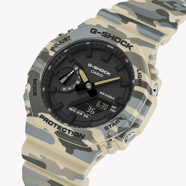 G-SHOCK GA-2100CM-5AER Beige Camouflage