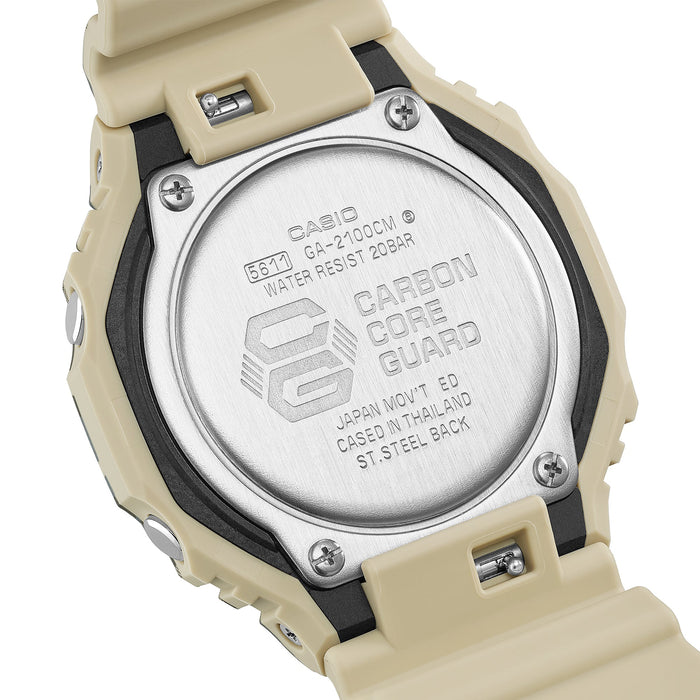 G-SHOCK GA-2100CM-5AER Beige Camouflage