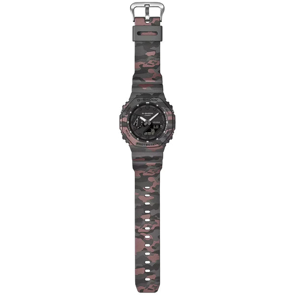 G-Shock GA-2100CM-8AER Grey Camouflage Watch