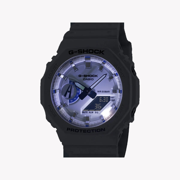 Casio G-Shock Men's White Resin Watch | Ga-2100hds-7aer