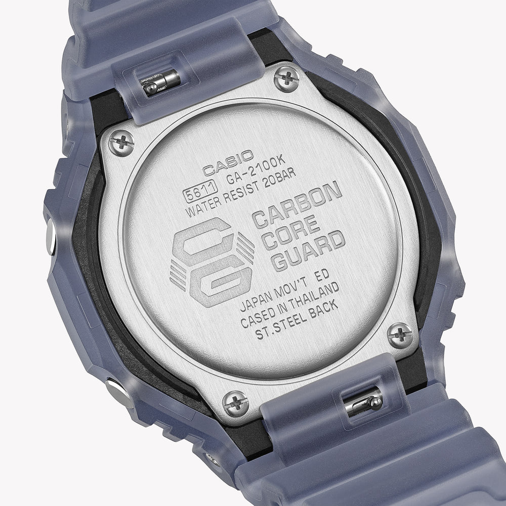 G-SHOCK GA-2100K-2AER Analog-Digital Blue Watch