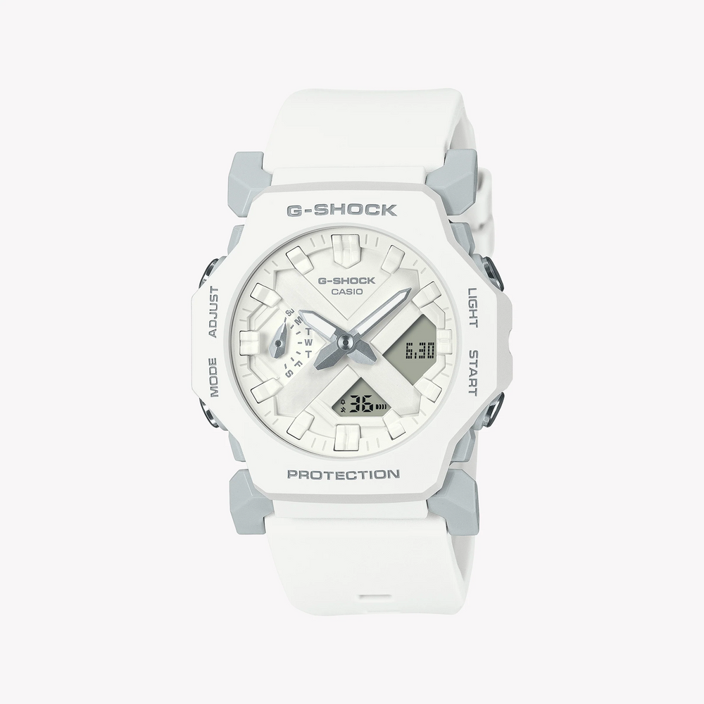 Casio G-Shock Men's White Resin Watch, Analog | Ga-2300-7aer by i-watch