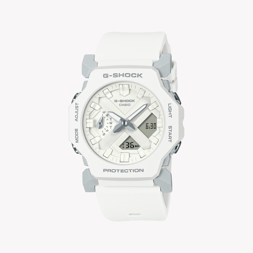 Casio G-Shock Men's White Resin Watch, Analog | Ga-2300-7aer