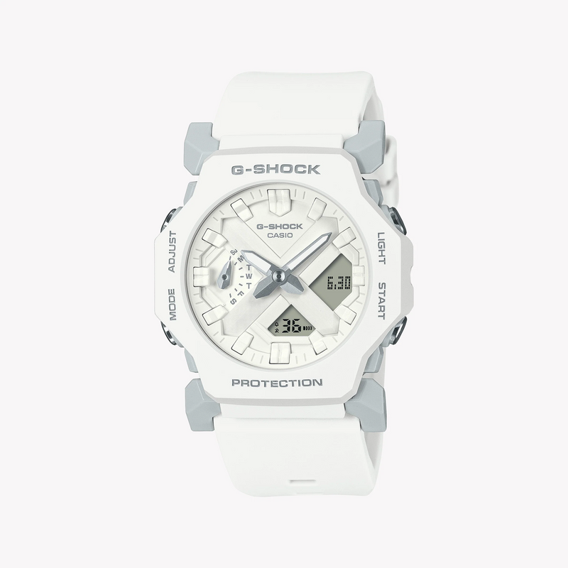 Casio G-Shock Men's White Resin Watch, Analog | Ga-2300-7aer by i-watch