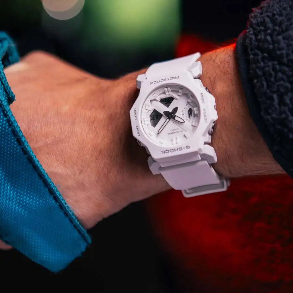 Casio G-Shock Men's White Resin Watch, Analog | Ga-2300-7aer by i-watch