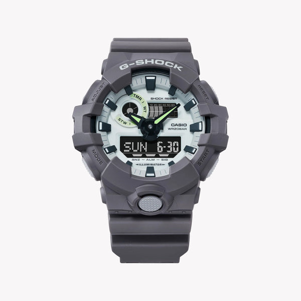 Casio G-Shock Men's Grey Resin Watch | Ga-700hd-8adf
