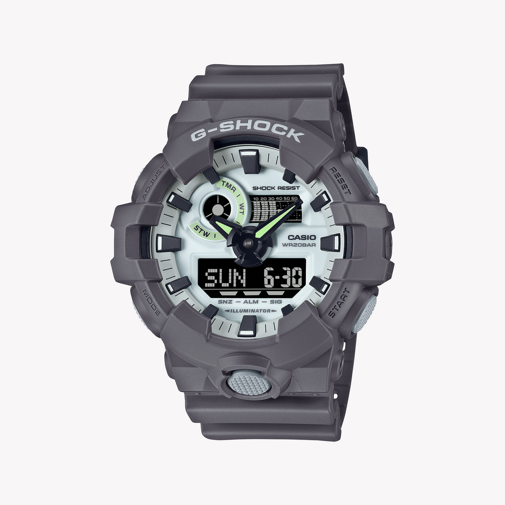 Casio G-Shock Men's Grey Resin Watch | Ga-700hd-8adf