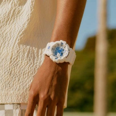 CASIO G-SHOCK Men's White Resin Watch | GA-700HDS-7AER