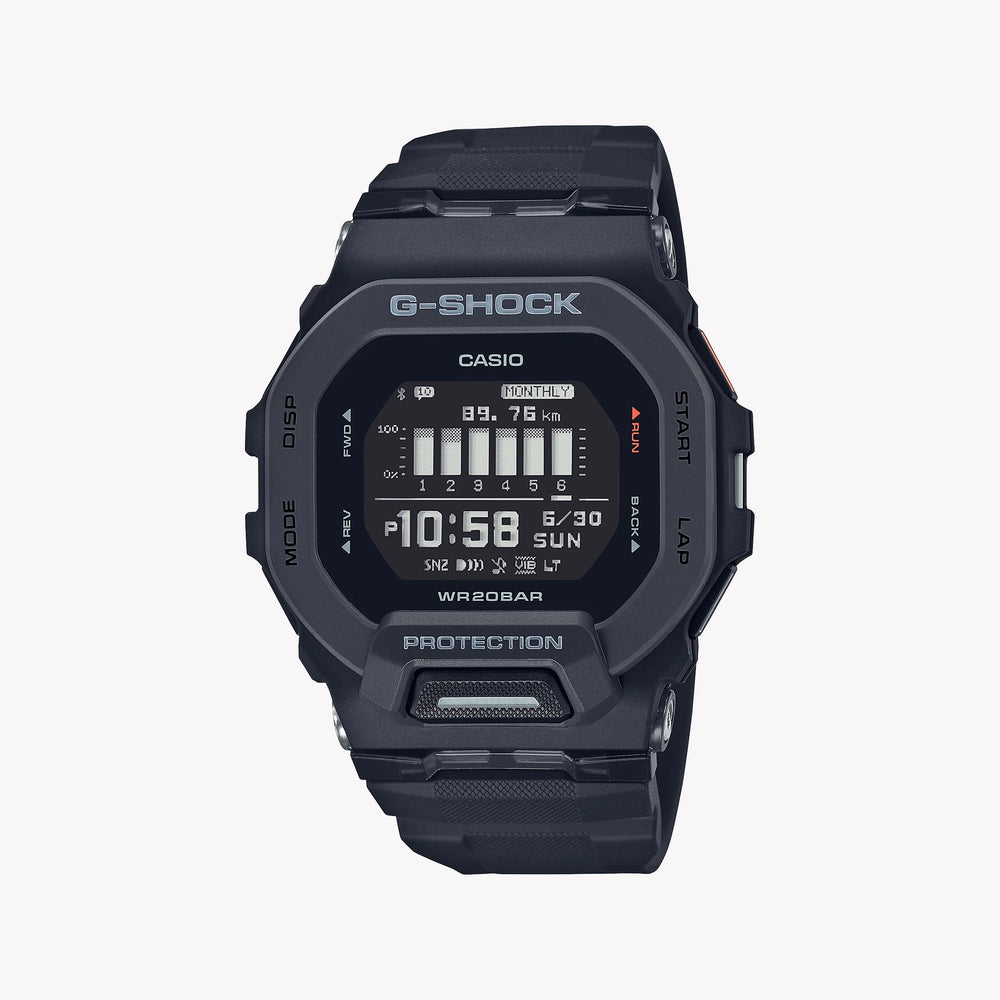 Casio Men's Black Resin Watch, Digital | Gbd-200-1er by i-watch