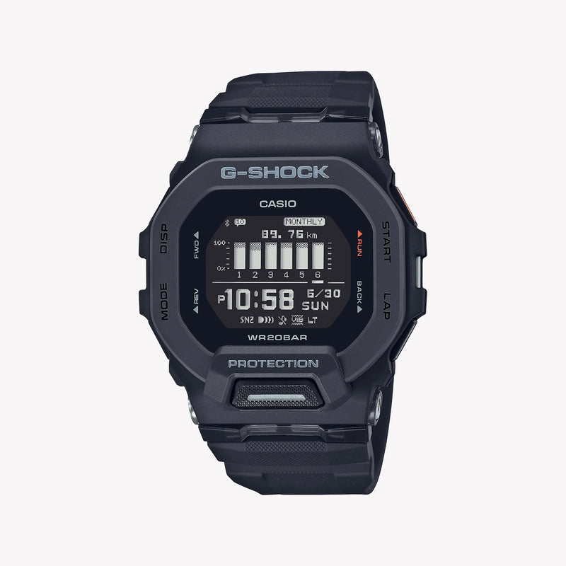 Casio Men's Black Resin Watch, Digital | Gbd-200-1er by i-watch