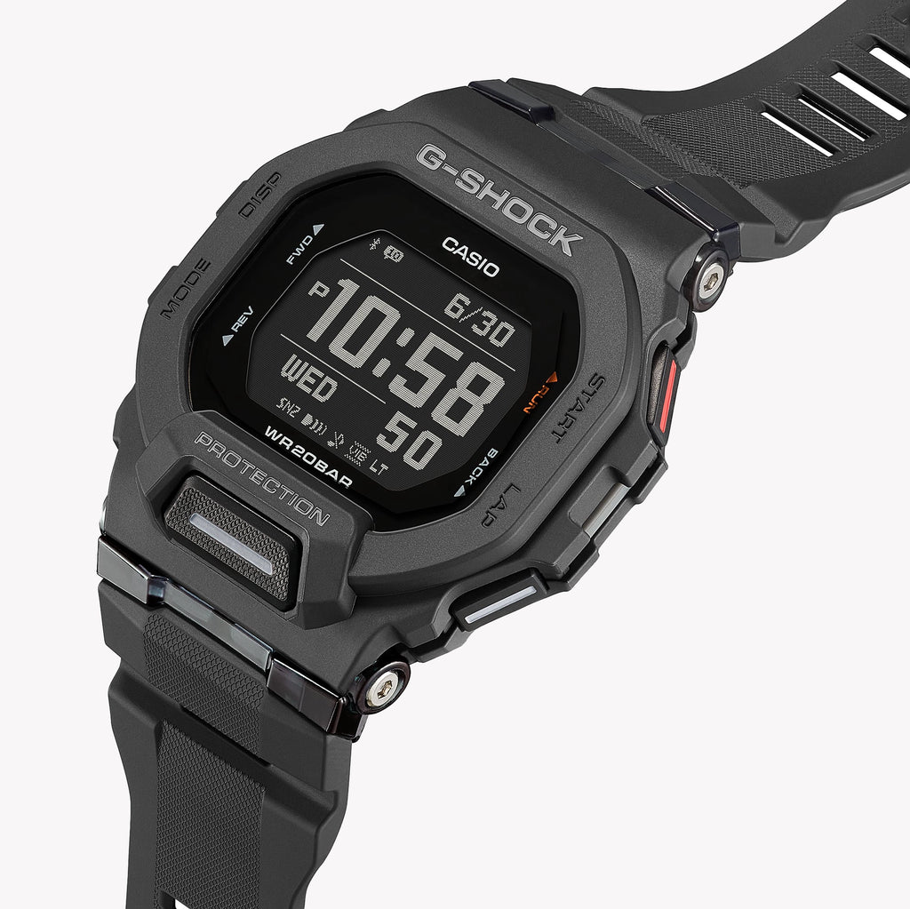 CASIO G-SHOCK GBD-200-1ER - MONTRE NUMÉRIQUE POUR HOMMES ROBUSTE ET ÉLÉGANTE POUR L'AVENTURE ET LE FITNESS