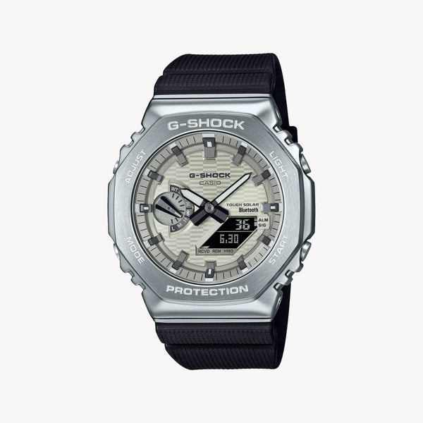 CASIO G-SHOCK Men's Silver/Black Resin Watch | GBM-2100A-8BER by i-watch