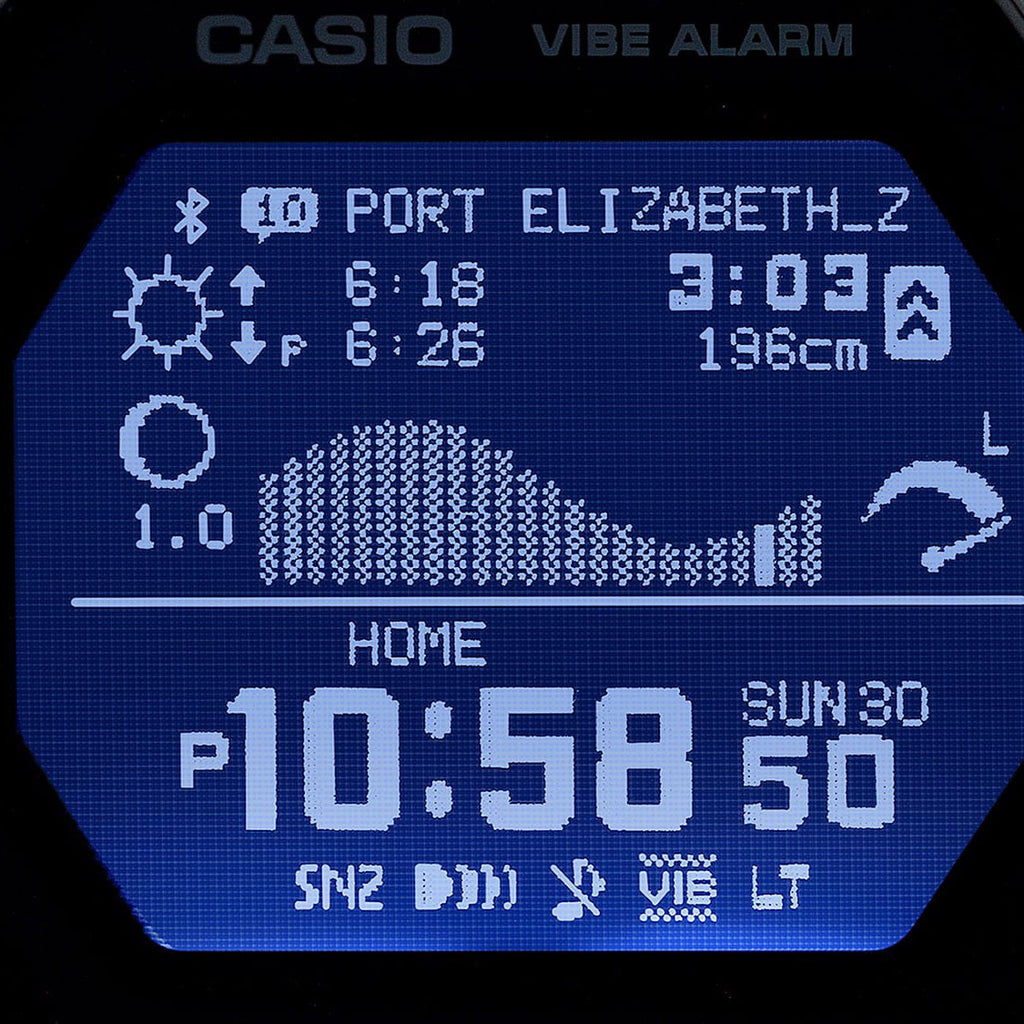 Casio G-Shock Men's Resin/Transparent, Black | Gbx-100s-1er