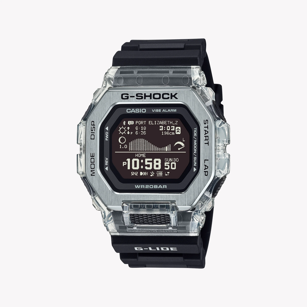 Casio G-Shock Men's Resin/Transparent, Black | Gbx-100s-1er by i-watch