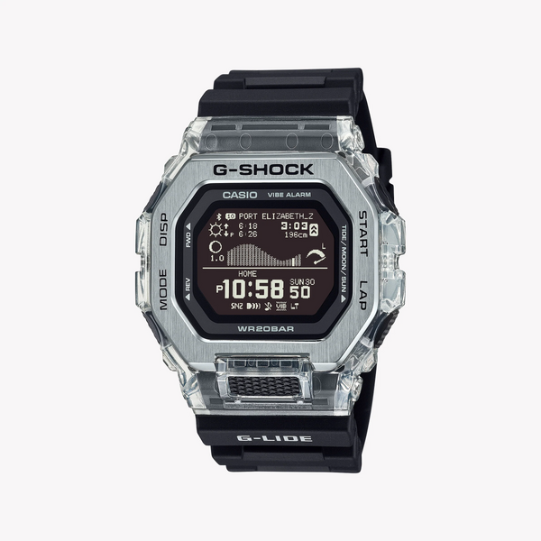 Casio G-Shock Men's Resin/Transparent, Black | Gbx-100s-1er by i-watch