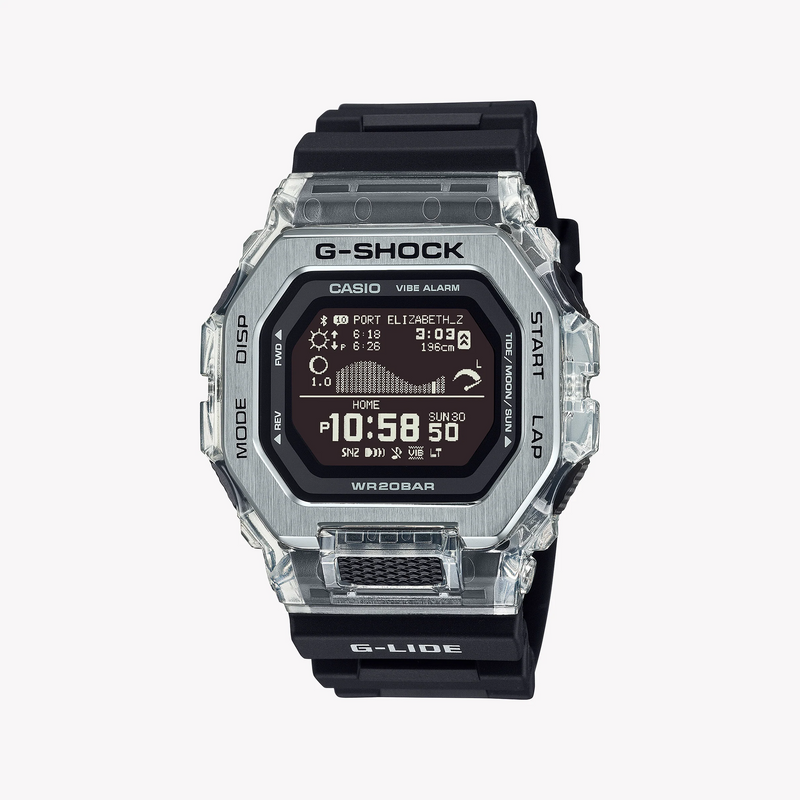 Casio G-Shock Men's Resin/Transparent, Black | Gbx-100s-1er by i-watch
