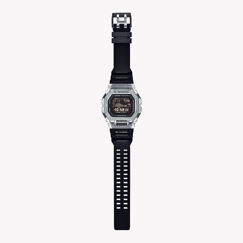 Casio G-Shock Men's Resin/Transparent, Black | Gbx-100s-1er by i-watch