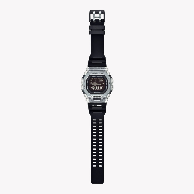 Casio G-Shock Men's Resin/Transparent, Black | Gbx-100s-1er by i-watch