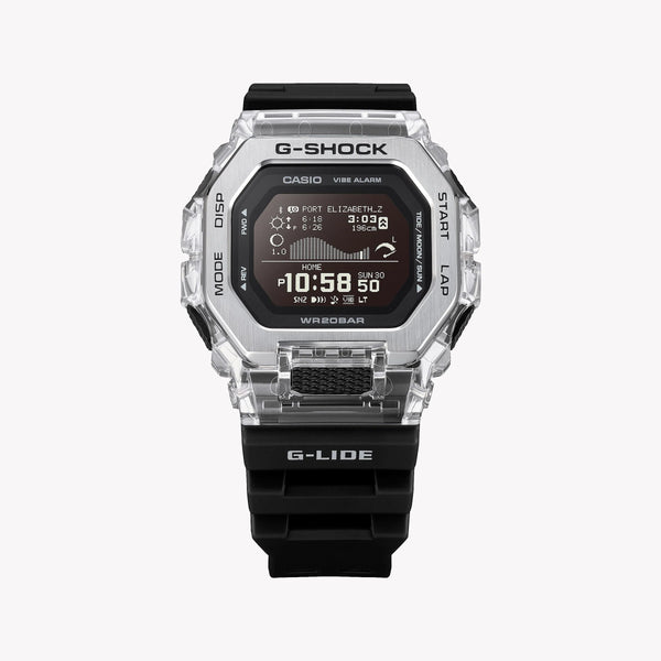 Casio G-Shock Men's Resin/Transparent, Black | Gbx-100s-1er by i-watch
