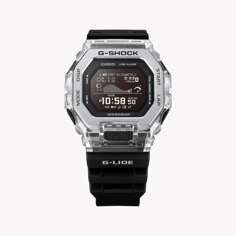 Casio G-Shock Men's Resin/Transparent, Black | Gbx-100s-1er by i-watch