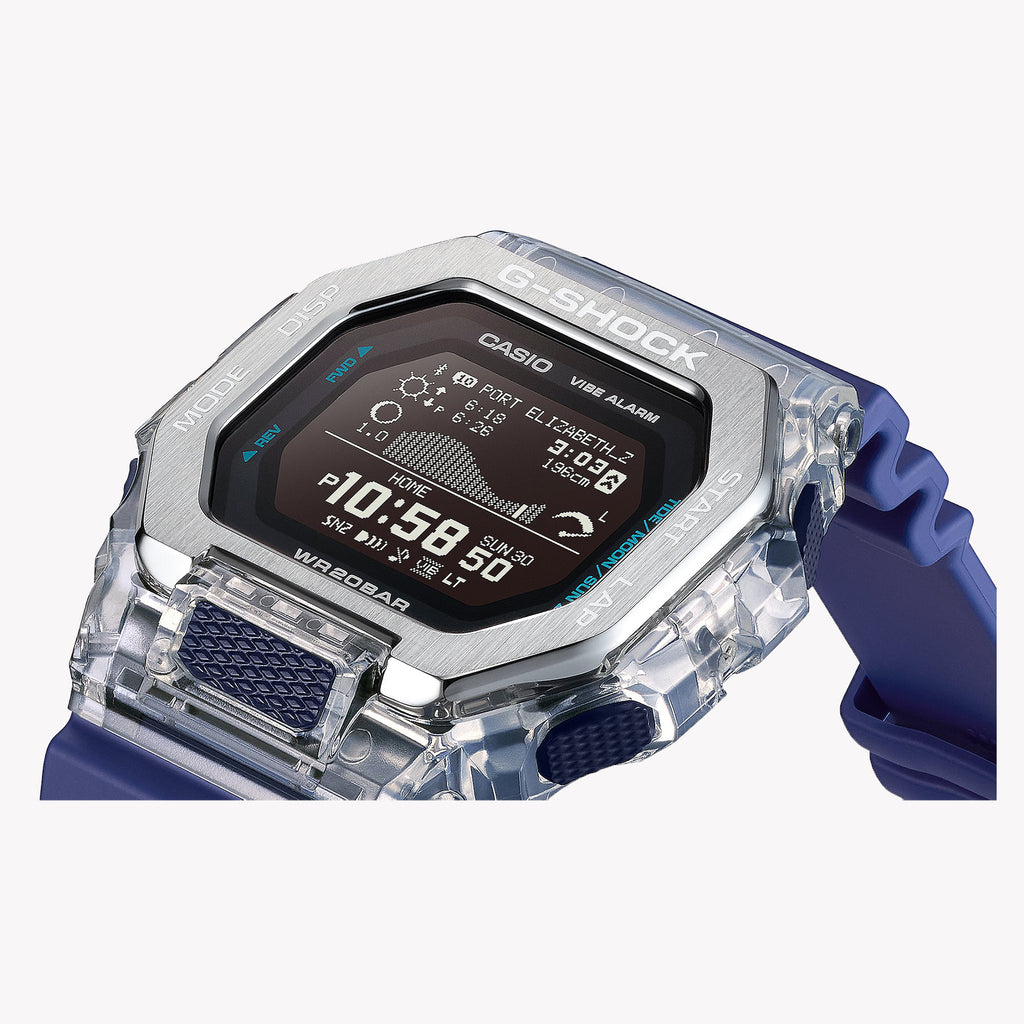 Casio G-Shock Men's Resin/Transparent, Black | Gbx-100s-1er