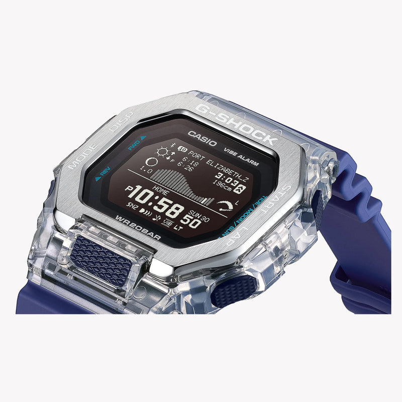 Casio G-Shock Men's Resin/Transparent, Black | Gbx-100s-1er by i-watch