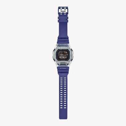 CASIO G-SHOCK Men's Purple Resin & Silver Stainless Steel | GBX-100S-2ER by i-watch