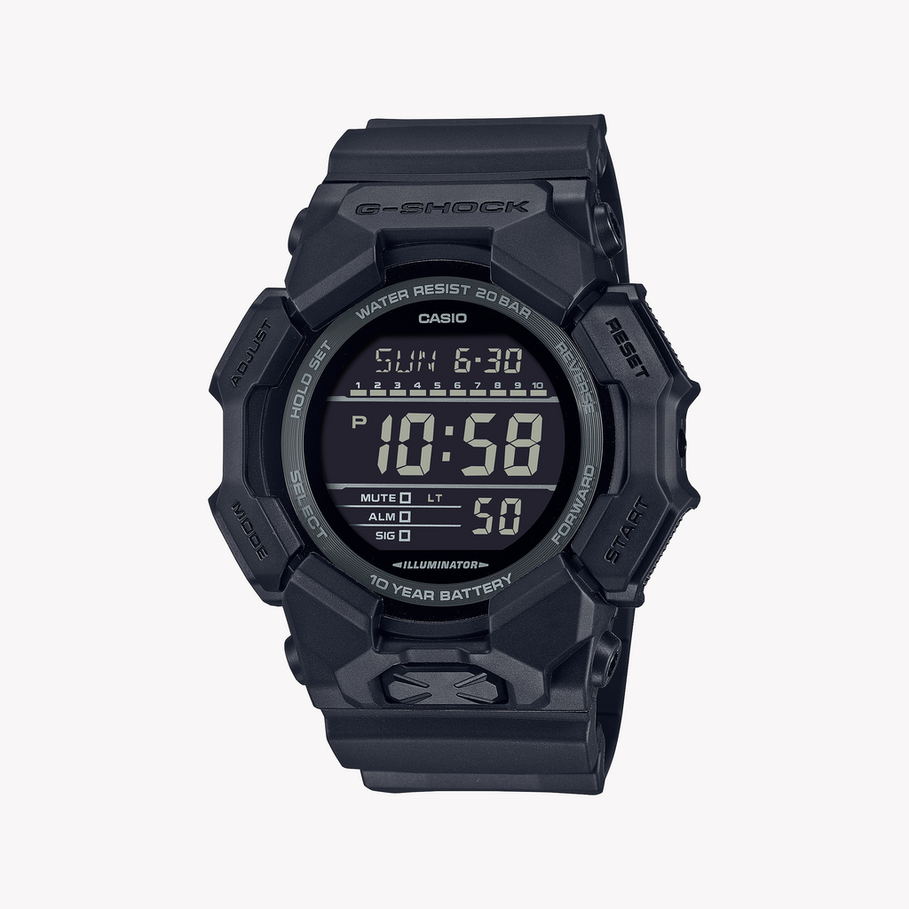 Casio Men's Black Synthetic/Rubber Watch | Gd-010-1a1er