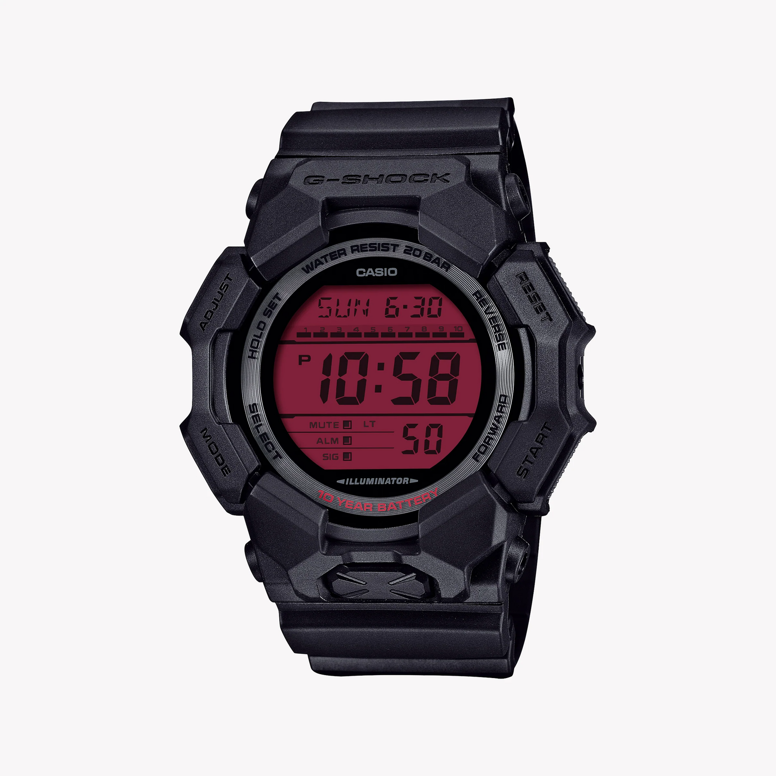 Casio G-Shock Men's Black Resin Watch | Gd-010bbr-1er by i-watch