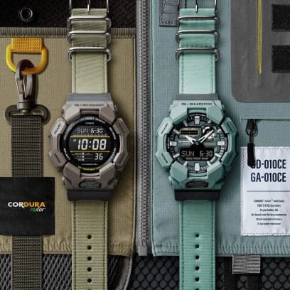 CASIO G-SHOCK Men's Brown/Green Resin/Carbon | GD-010CE-5ER by i-watch