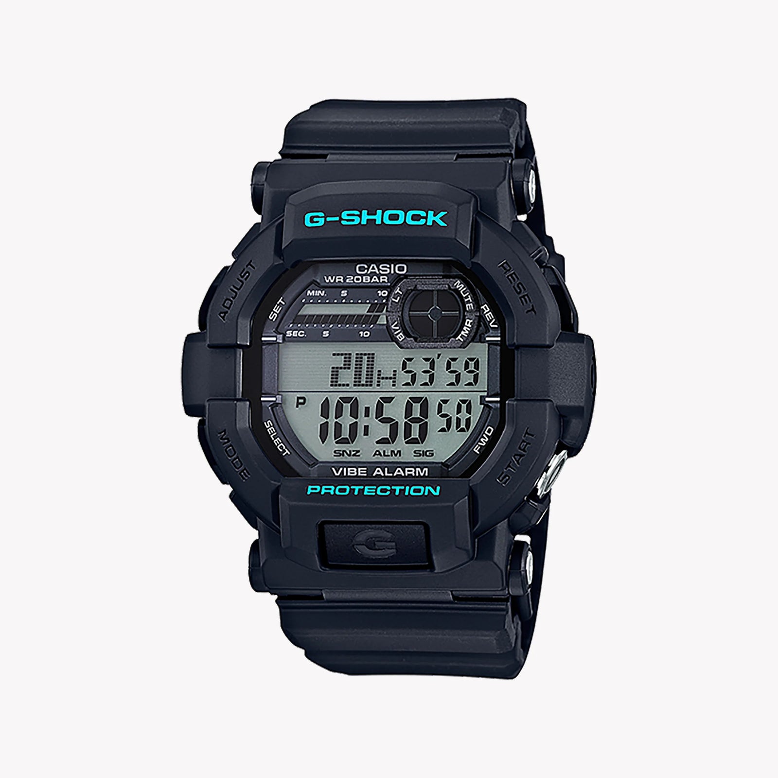 Casio Men's Black Resin Watch | Gd-350-1cdr by i-watch