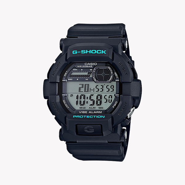 Casio Men's Black Resin Watch | Gd-350-1cdr