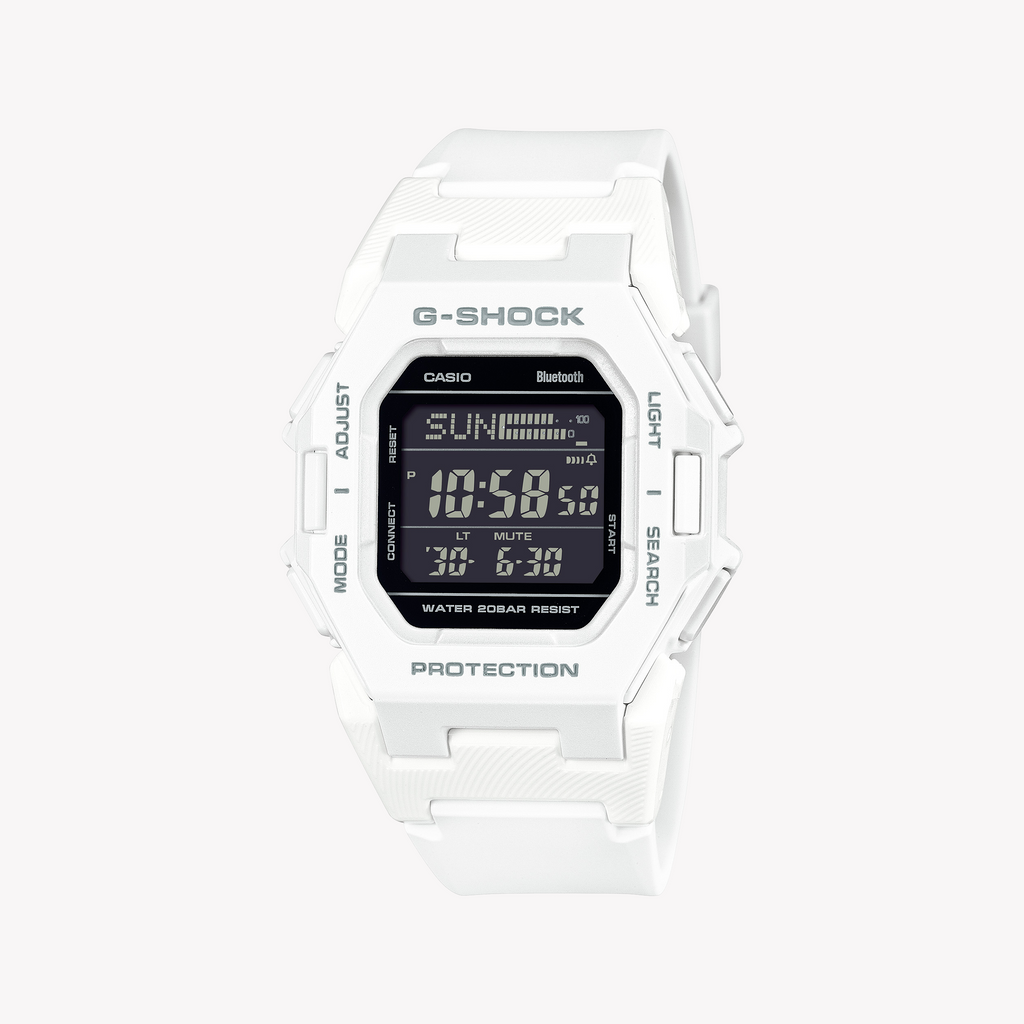 CASIO G-SHOCK GD-B500-7ER DYNAMISCHE VIELSEITIGKEIT – HERRENUHR AUS WEISSEM HARZ MIT SCHWARZEM ZIFFERBLATT