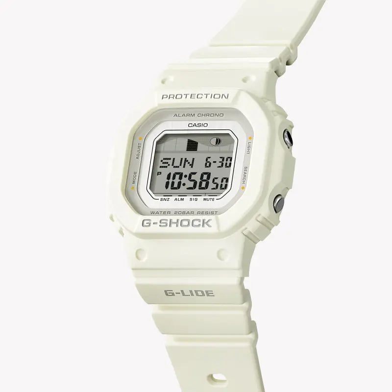 Casio Unisex White Resin Watch, Quartz | Glx-S5600-7ber