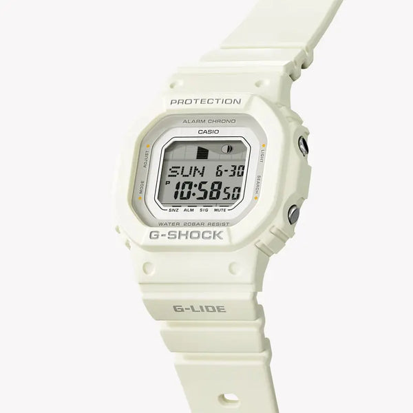 Casio Unisex White Resin Watch, Quartz | Glx-S5600-7ber