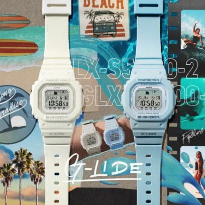 Casio Unisex White Resin Watch, Quartz | Glx-S5600-7ber by i-watch