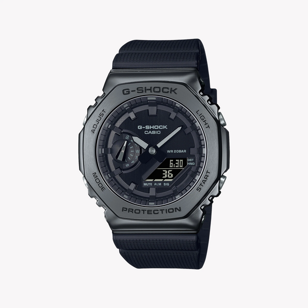 Casio Men's Resin/Black, Grey | Gm-2100bb-1aer by i-watch