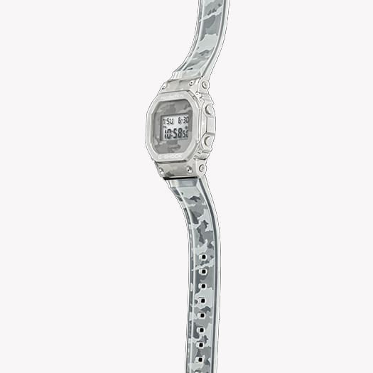Casio Men's Silver/Transparent, Resin/Resin | Gm-5600scm-1er