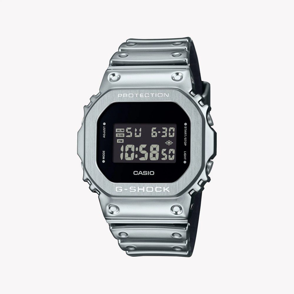 Casio Men's Silver Stainless Steel Watch | Gm-5600ym-8er by i-watch