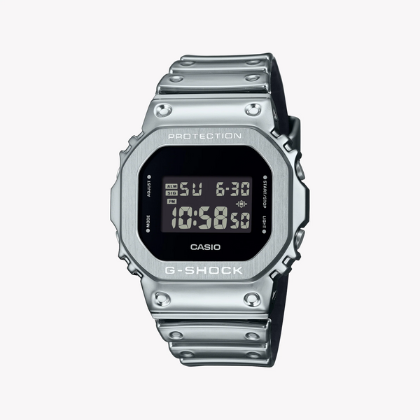 Casio Men's Silver Stainless Steel Watch | Gm-5600ym-8er