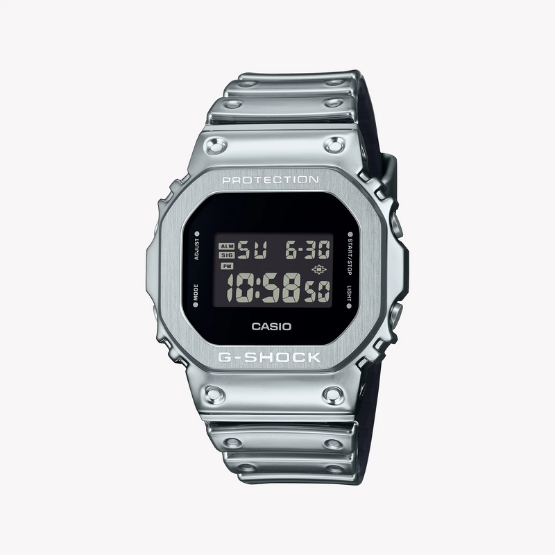 Casio Men's Silver Stainless Steel Watch | Gm-5600ym-8er by i-watch