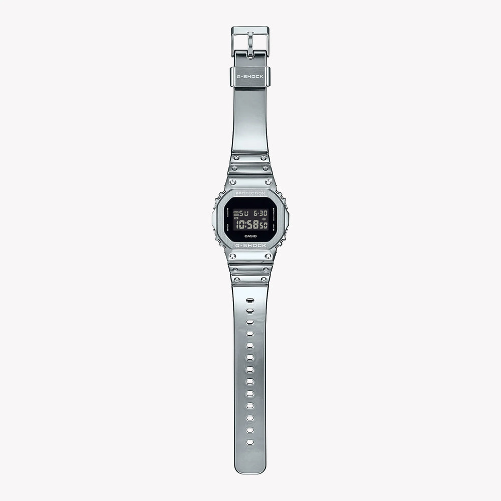 Casio Men's Silver Stainless Steel Watch | Gm-5600ym-8er by i-watch