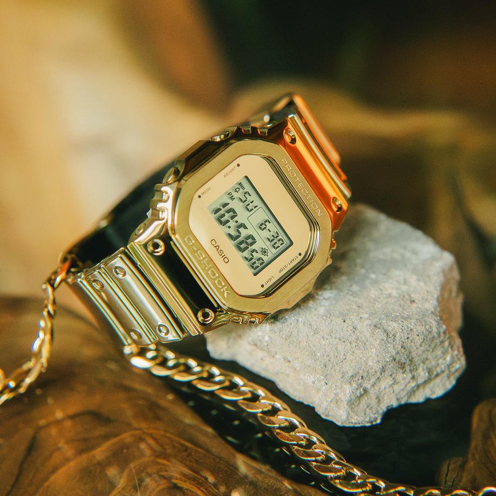Casio Men's Gold Stainless Watch | Gm-5600ymg-9er by i-watch