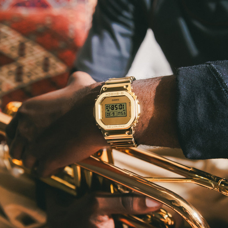 Casio Men's Gold Stainless Watch | Gm-5600ymg-9er by i-watch