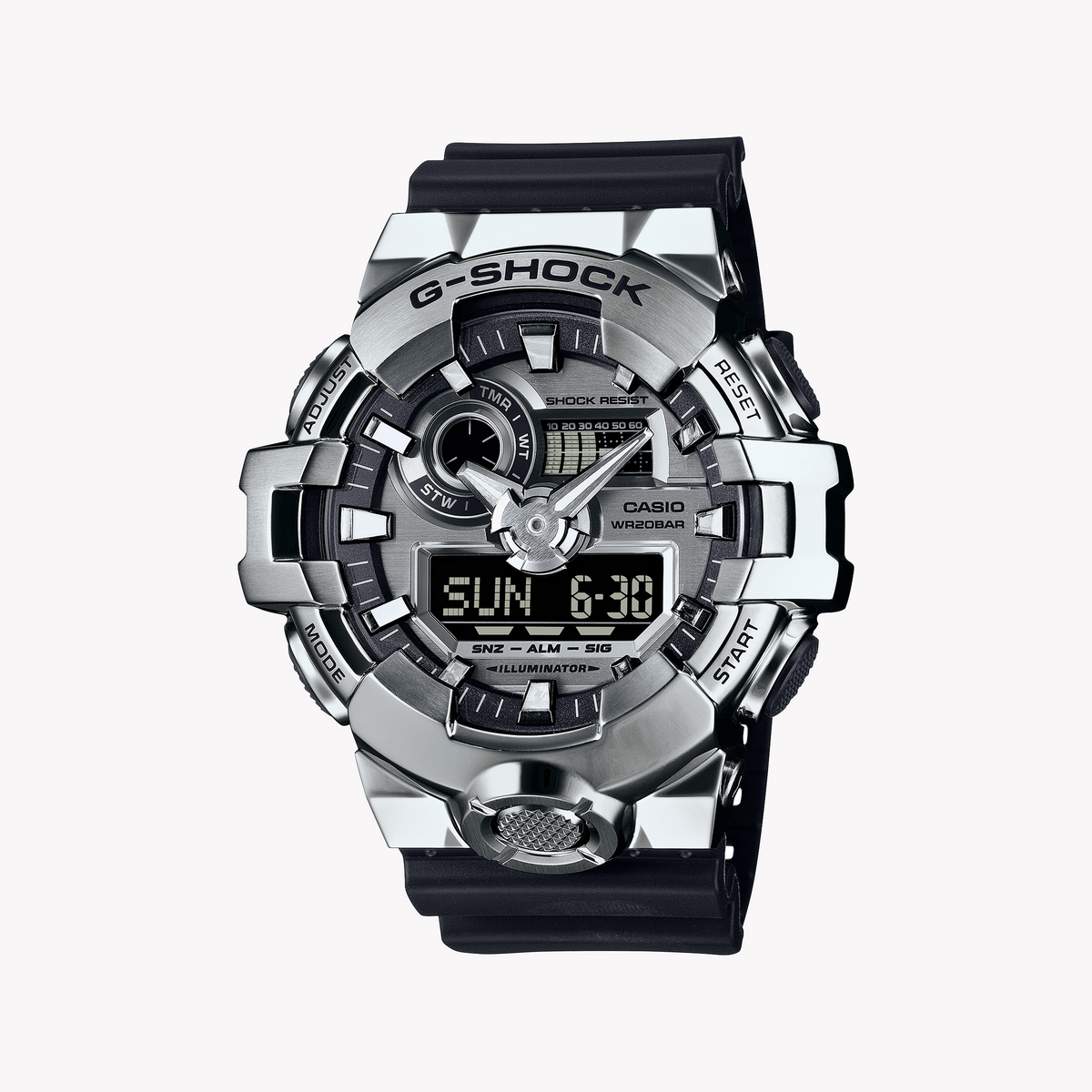 Casio Men's Stainless Steel/Resin Watch | Gm-700-1aer