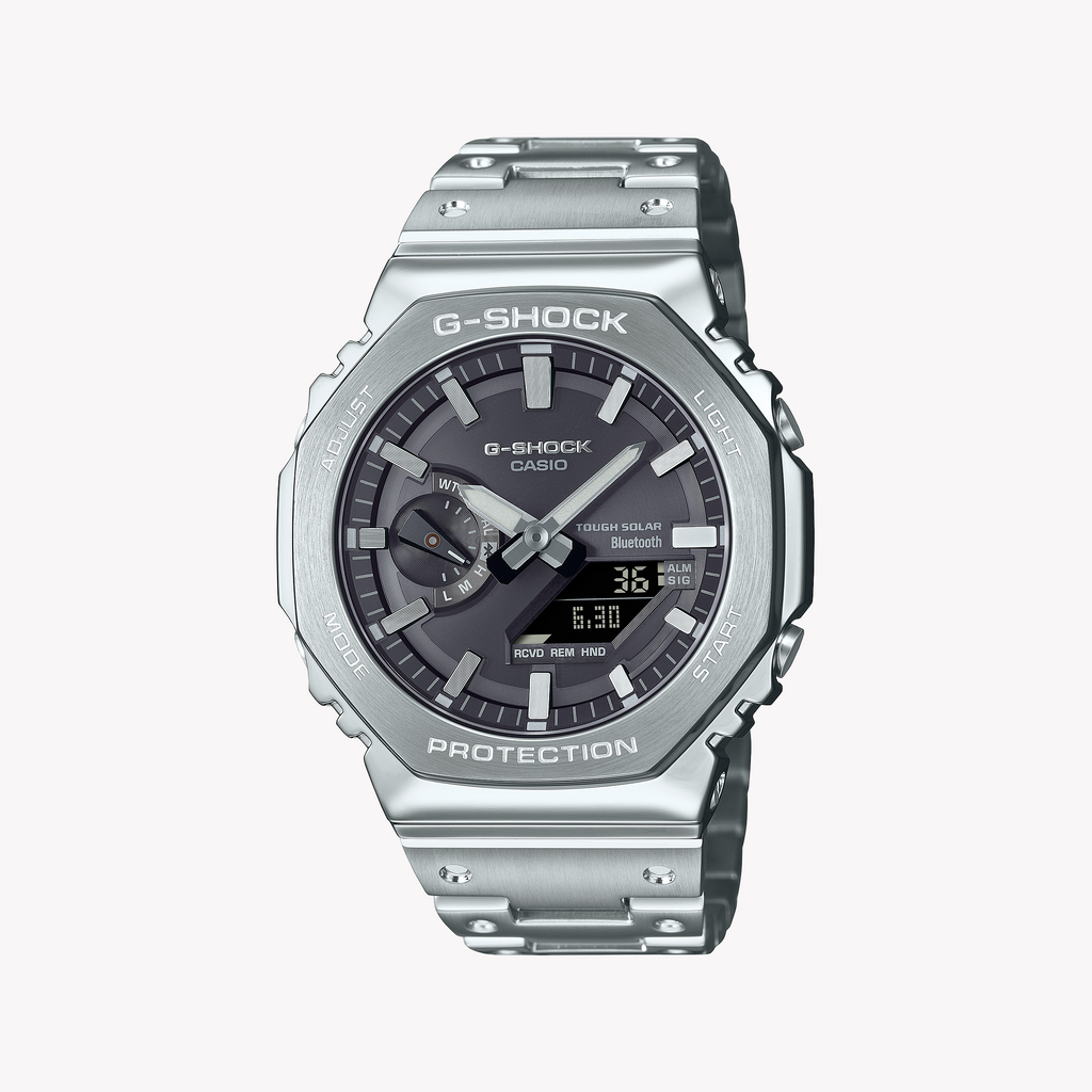 Casio G-Shock Men's Stainless Steel Silver Watch | Gm-B2100sd-1aer