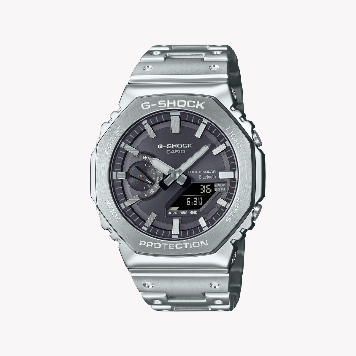 Casio G-Shock Men's Stainless Steel Silver Watch | Gm-B2100sd-1aer