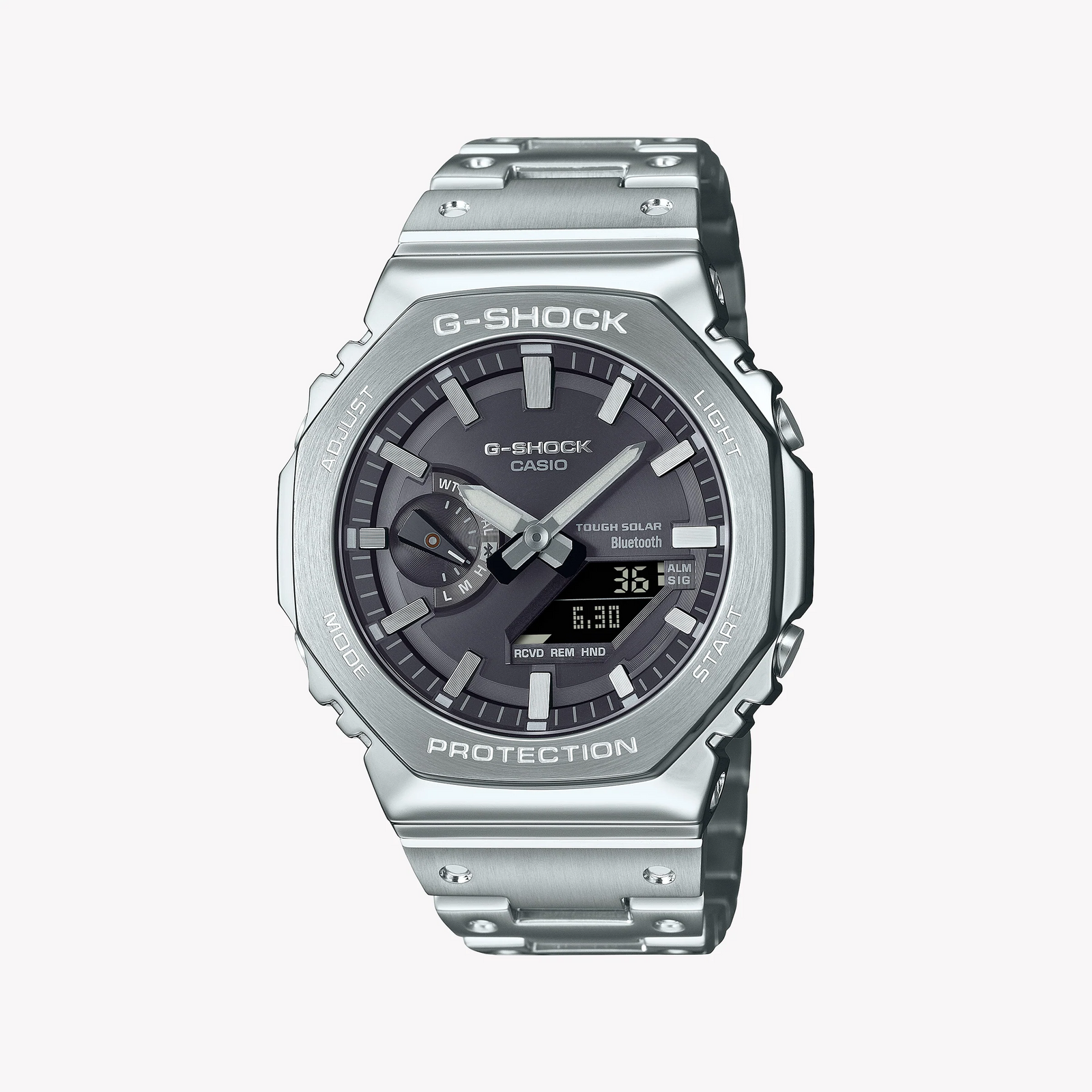 Casio G-Shock Men's Stainless Steel Silver Watch | Gm-B2100sd-1aer by i-watch